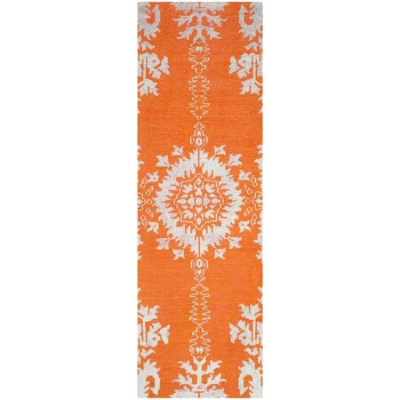 Safavieh 2 ft.-6 in. x 8 ft. Runner Stone Wash Hand Knotted RugGold STW235H-28